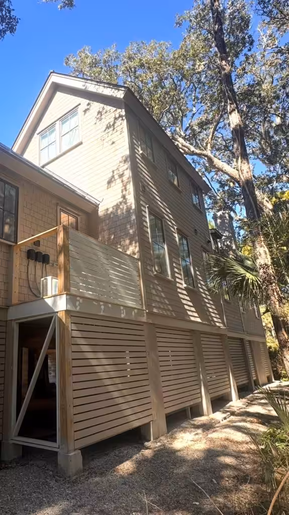 New Construction Siding & Exterior on Jack Island