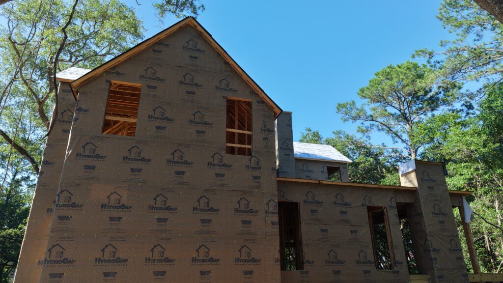 New Construction Framing & Sheathing on Kiawah River
