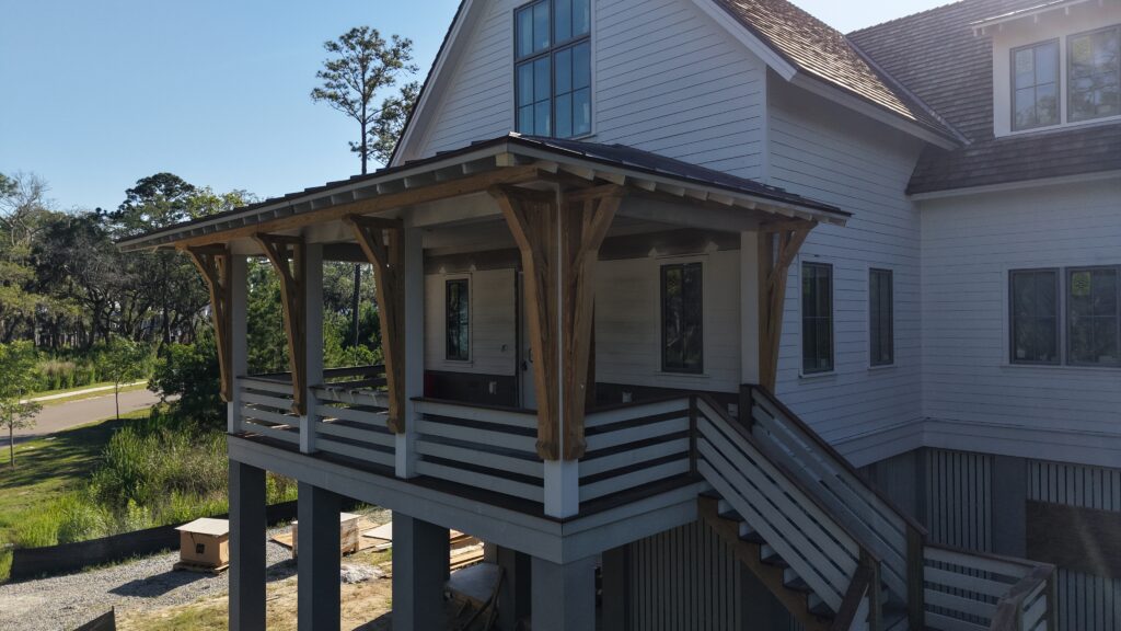 New Construction Siding & Metal Roofing on Jack Island