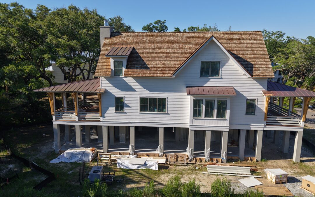 New Construction Siding & Metal Roofing on Jack Island