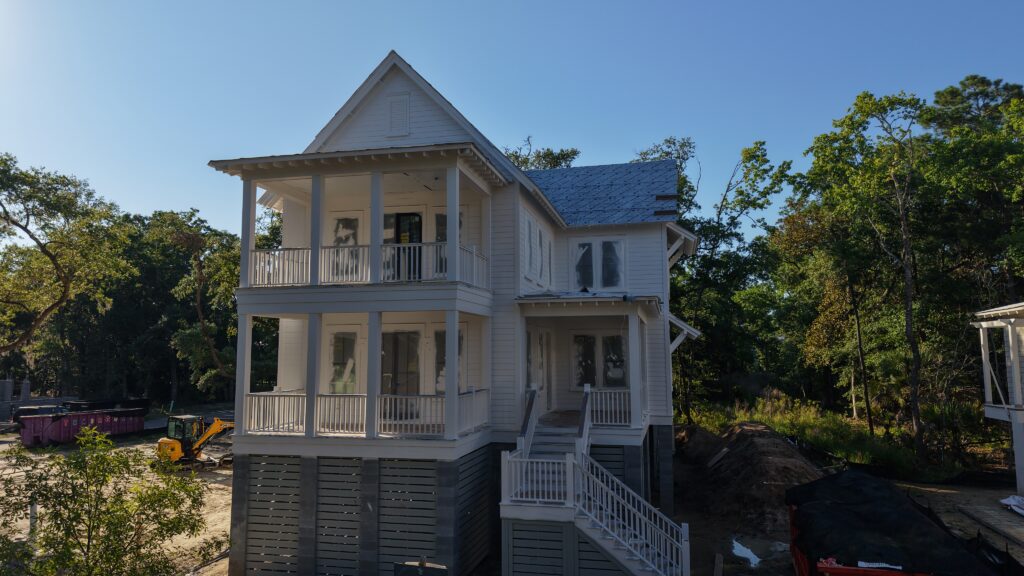 New Construction Siding & Trim on Jack Island