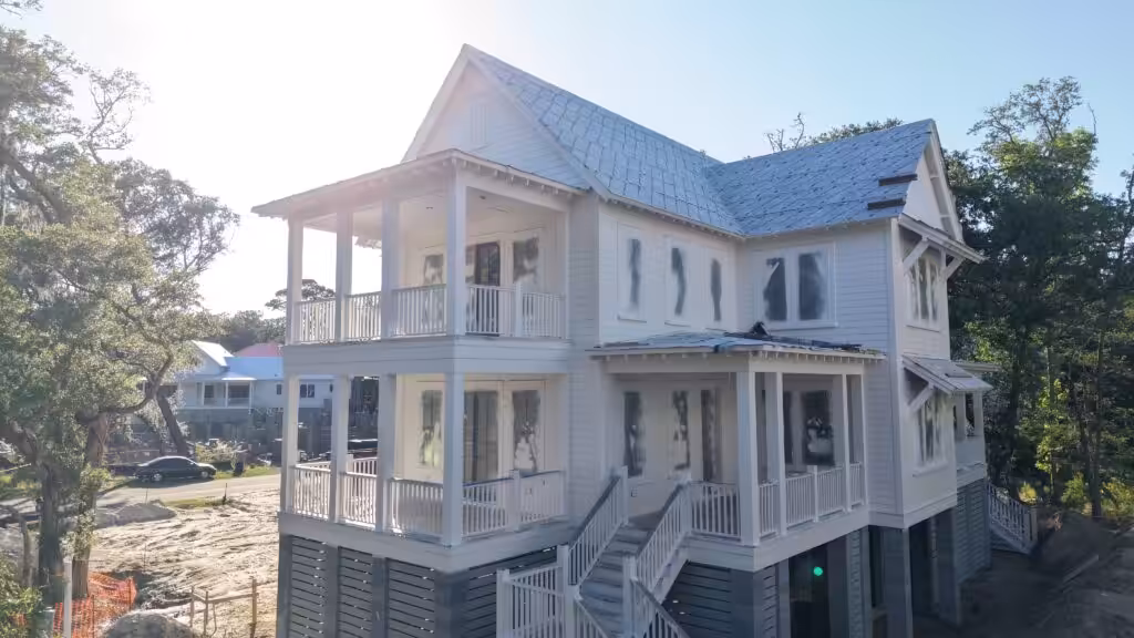 New Construction Siding & Trim on Jack Island