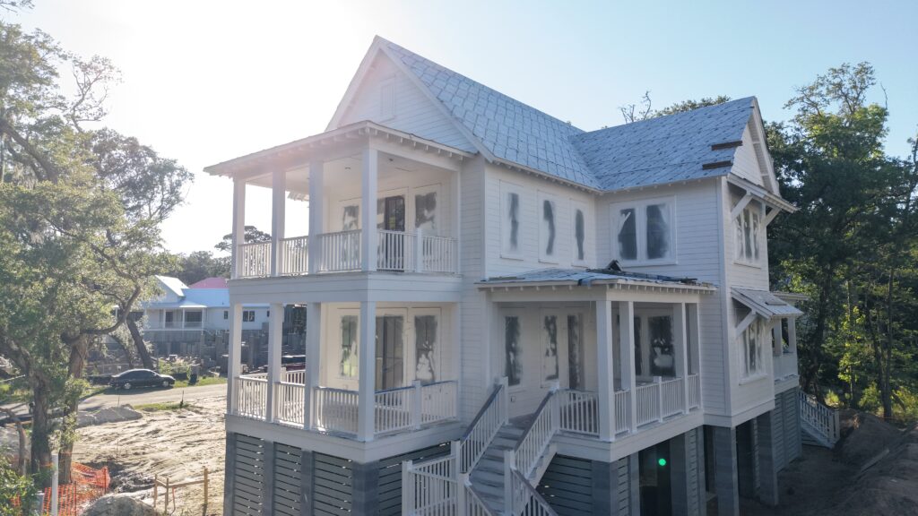 New Construction Siding & Trim on Jack Island