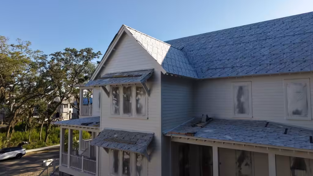 New Construction Siding & Trim on Jack Island