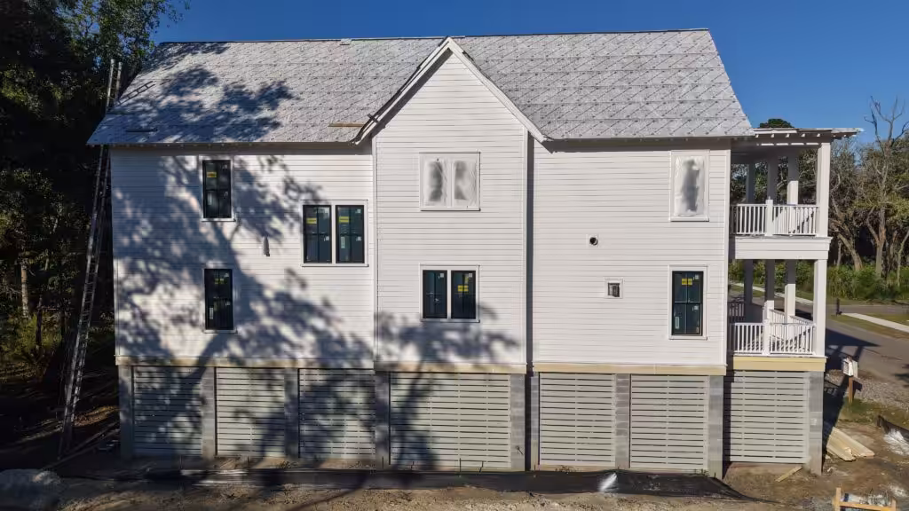 New Construction Siding & Trim on Jack Island