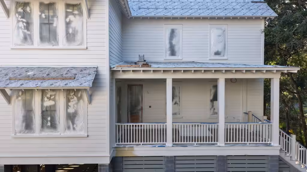 New Construction Siding & Trim on Jack Island