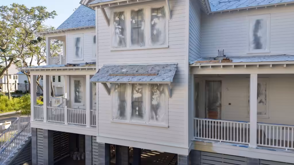 New Construction Siding & Trim on Jack Island