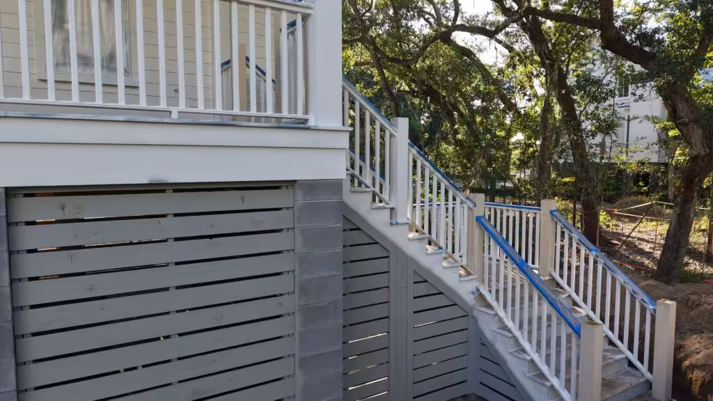 New Construction Siding & Trim on Jack Island