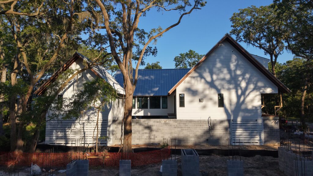 New Construction Siding & Exterior on Jack Island