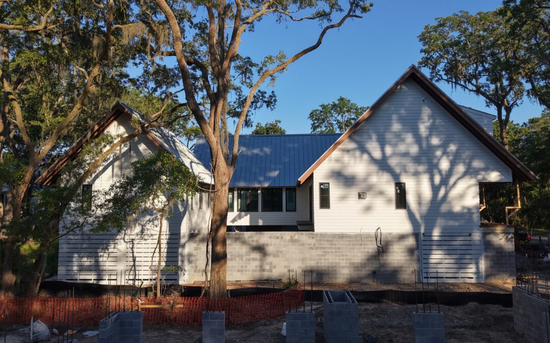 New Construction Siding & Exterior on Jack Island