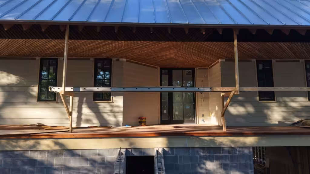 New Construction Siding & Exterior on Jack Island